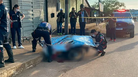 MATADOR DESCONHECIDO - Homem é executado a tiros na região do Cai N’Água, em Porto Velho